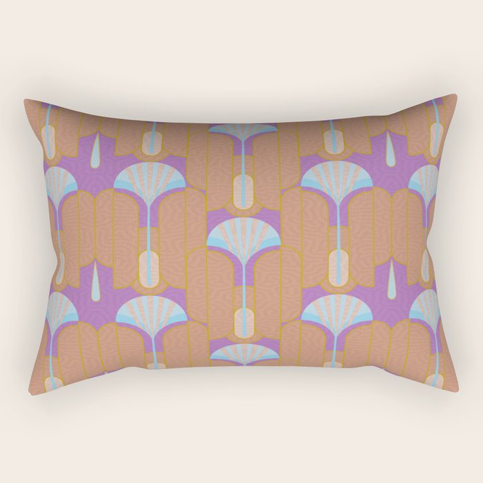 Modern Art Deco Inspiration Rectangular Pillow Gallery Image 1