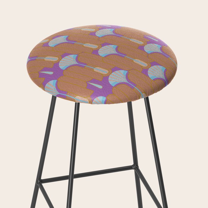 Modern Art Deco Inspiration Stool Gallery Image 2