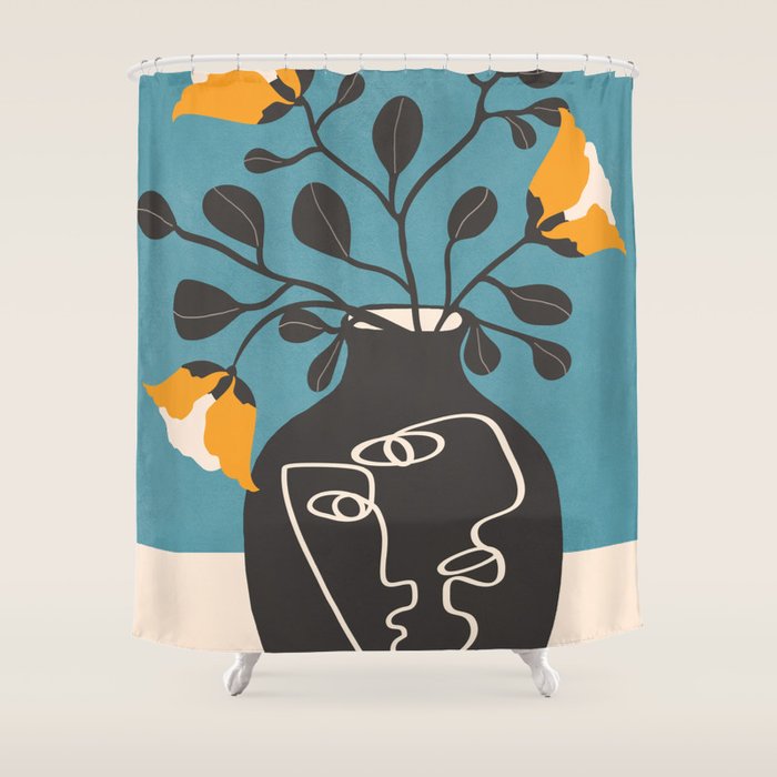 Whispers in Bloom 5 Shower Curtain Gallery Image 1