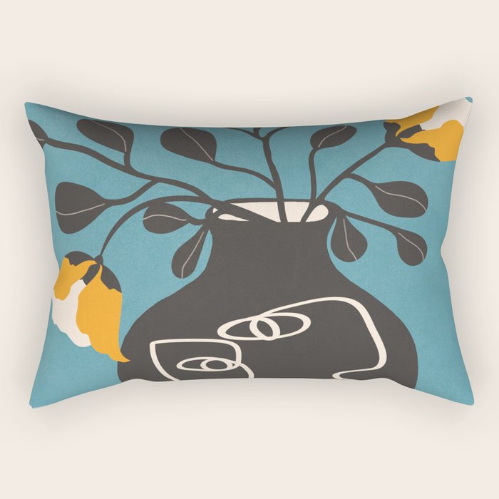 Whispers in Bloom 5 Rectangular Pillow Gallery Image 1