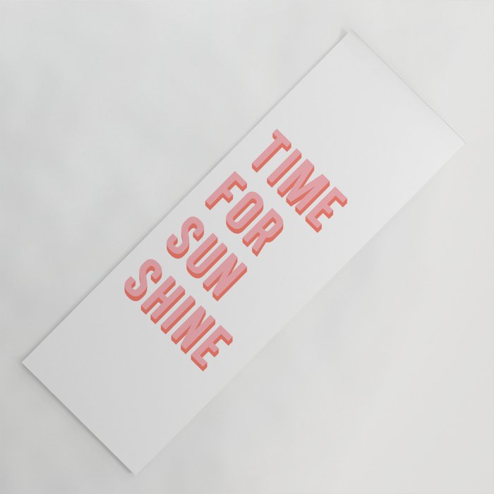 Time For Sunshine Yoga Mat Gallery Image 1