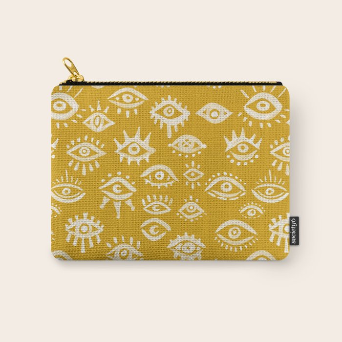 Mystic Eyes â Marigold Palette Carry All Pouch Gallery Image 1