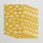 Mystic Eyes - Marigold Palette Wrapping Paper Gallery Image 3