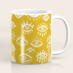 Mystic Eyes - Marigold Palette Coffee Mug Gallery Image 1