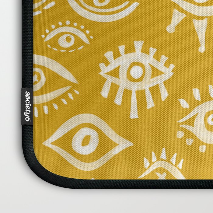 Mystic Eyes - Marigold Palette Laptop Sleeve Gallery Image 3