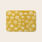 Mystic Eyes - Marigold Palette Bath Mat Gallery Image 1