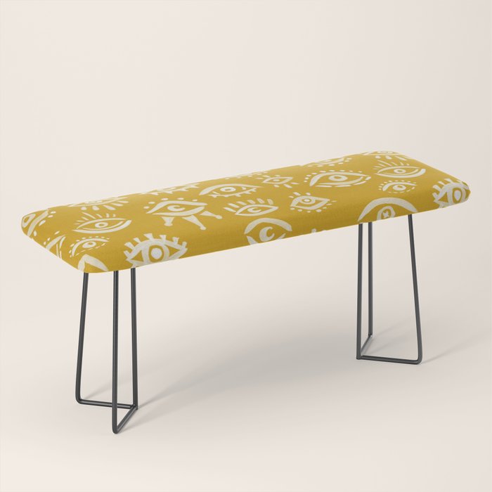 Mystic Eyes - Marigold Palette Bench Gallery Image 1