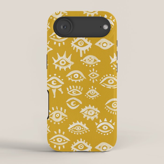 Mystic Eyes - Marigold Palette iPhone Case Gallery Image 2