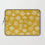 Mystic Eyes - Marigold Palette Laptop Sleeve Gallery Image 1