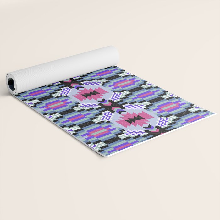 MP Tribal geometric A Yoga Mat Gallery Image 2
