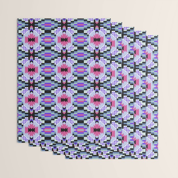 MP Tribal geometric A Wrapping Paper Gallery Image 3