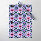 MP Tribal geometric A Wrapping Paper Gallery Image 1