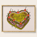 Holly Jolly Cake Serving Tray Gallery Image 1