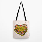 Holly Jolly Cake Tote Bag Gallery Image 2