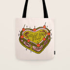 Holly Jolly Cake Tote Bag Gallery Image 1