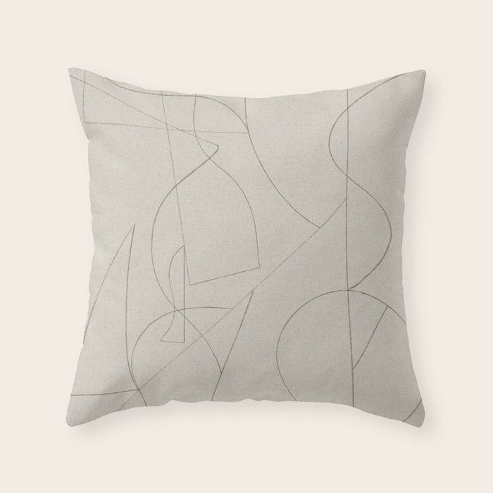 Founded Throw Pillow Gallery Image 1