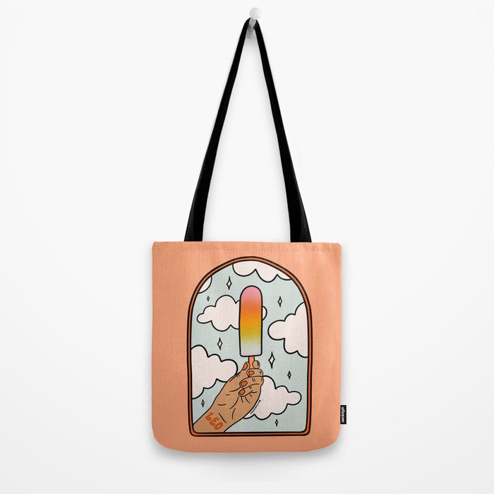 Leo Popsicle Tote Bag Gallery Image 2