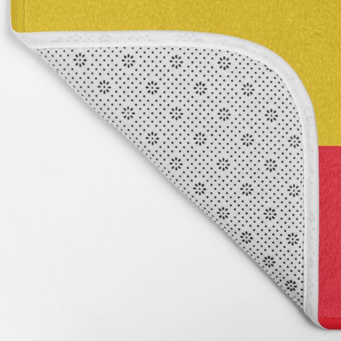 Rastafarian Colors Bath Mat Gallery Image 2