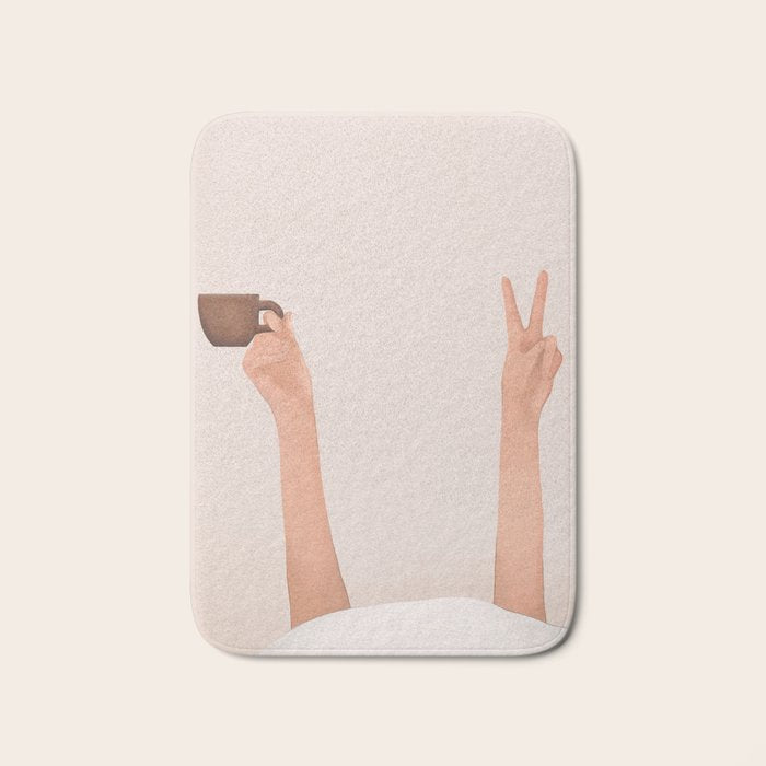 Good Peaceful Morning Bath Mat Gallery Image 1