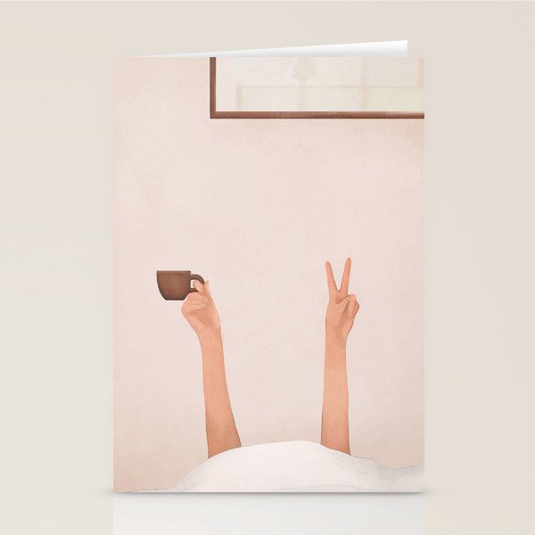 Good Peaceful Morning Stationery Card Gallery Image 2