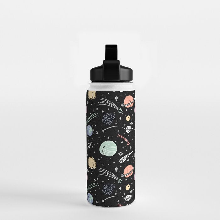 Asstronomy Pattern Water Bottle Gallery Image 2