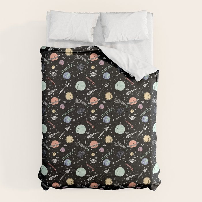 Asstronomy Pattern Duvet Cover Gallery Image 6