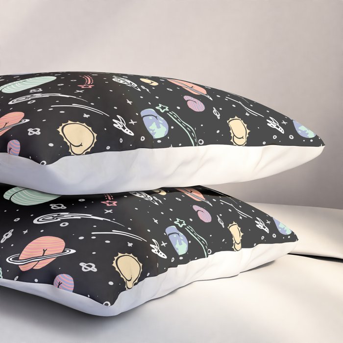 Asstronomy Pattern Pillow Sham Gallery Image 3