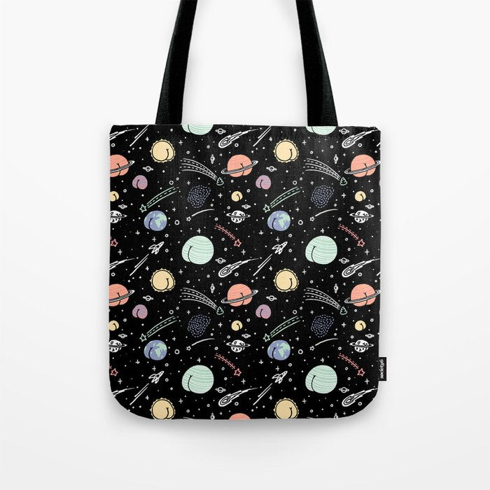 Asstronomy Pattern Tote Bag Gallery Image 1