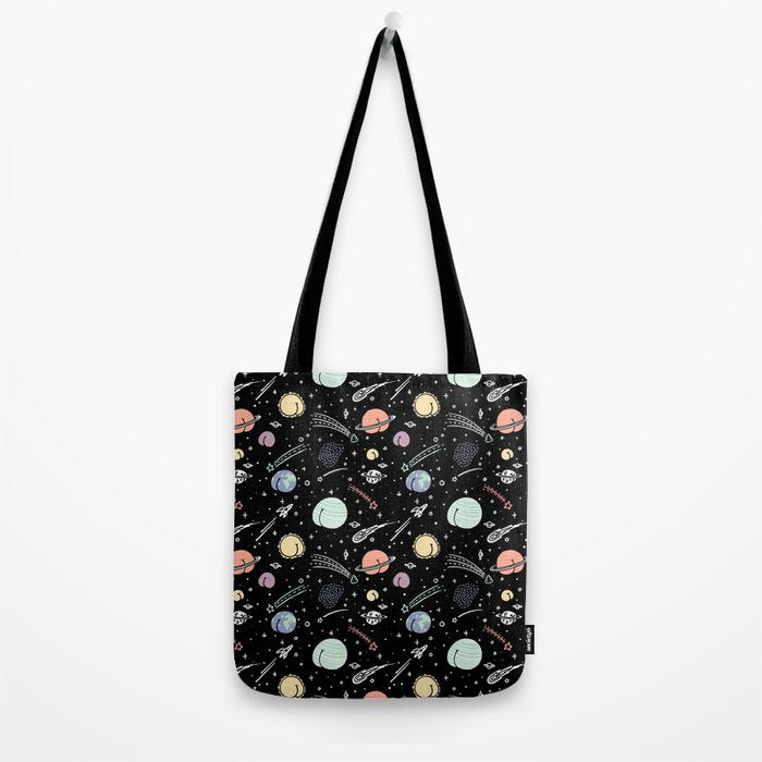 Asstronomy Pattern Tote Bag Gallery Image 2