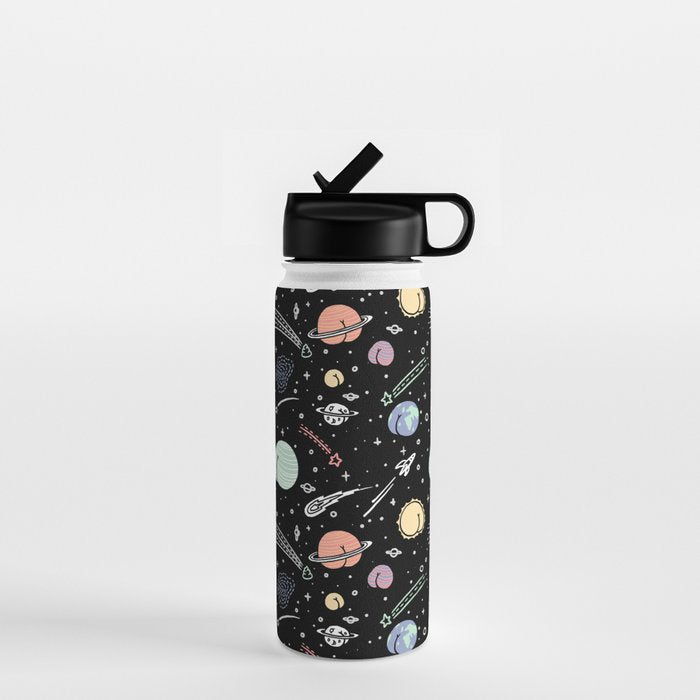 Asstronomy Pattern Water Bottle Gallery Image 1