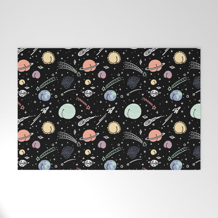 Asstronomy Pattern Welcome Mat Gallery Image 1