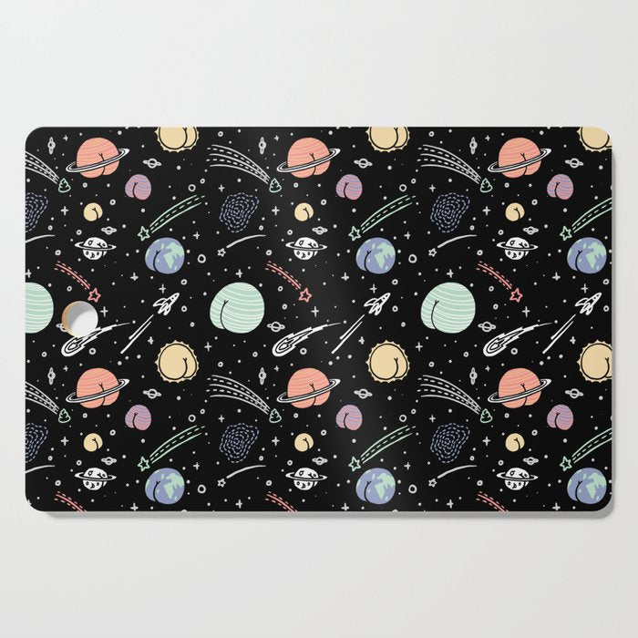 Asstronomy Pattern Cutting Board Gallery Image 1