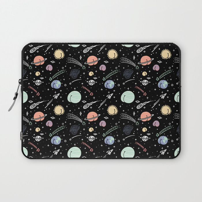 Asstronomy Pattern Laptop Sleeve Gallery Image 1