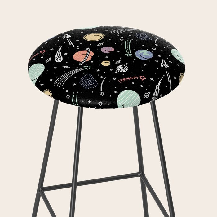 Asstronomy Pattern Stool Gallery Image 2