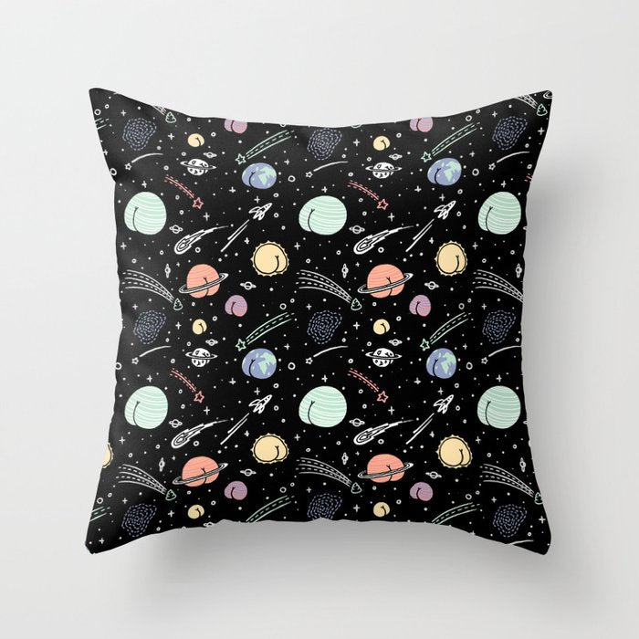 Asstronomy Pattern Throw Pillow Gallery Image 6