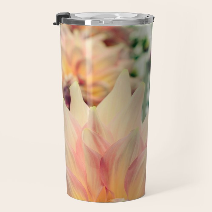 Joyful Noise - Modern Botanical Photograph Travel Mug Gallery Image 3