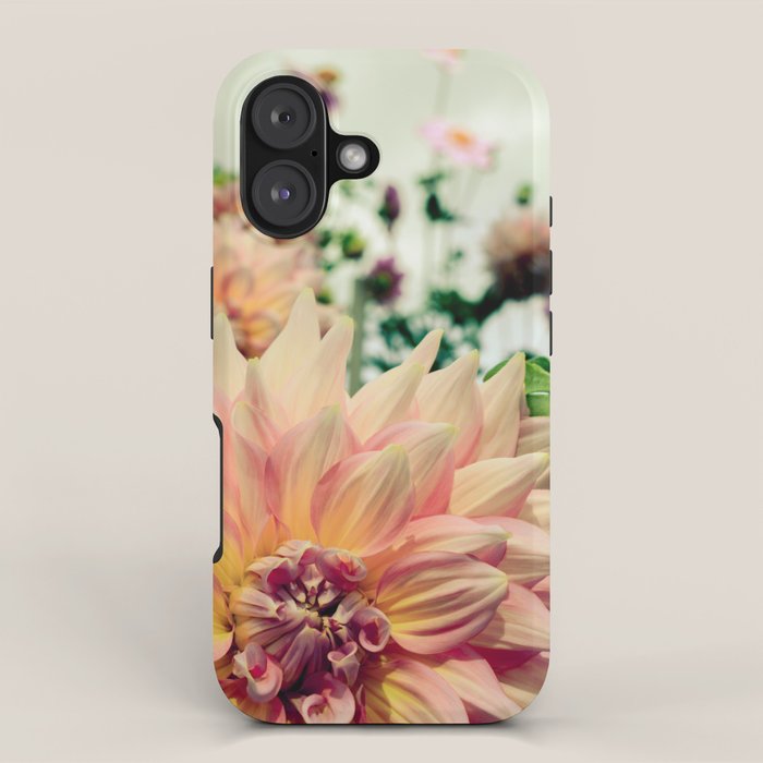 Joyful Noise - Modern Botanical Photograph iPhone Case Gallery Image 1