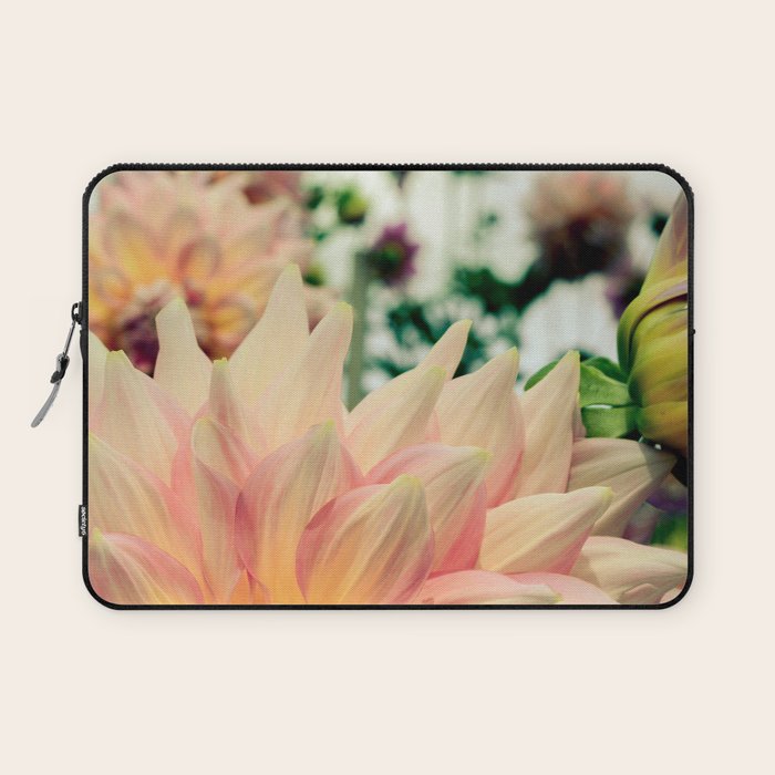 Joyful Noise - Modern Botanical Photograph Laptop Sleeve Gallery Image 1