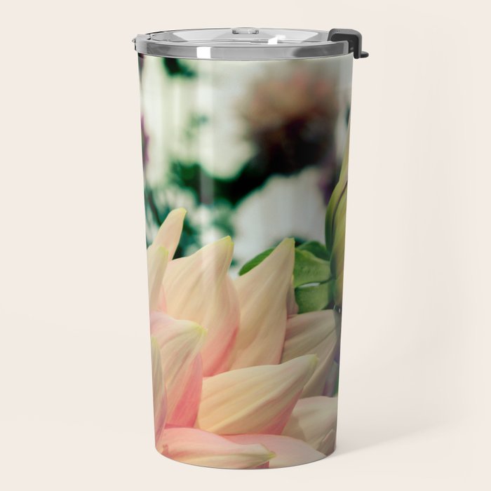 Joyful Noise - Modern Botanical Photograph Travel Mug Gallery Image 2