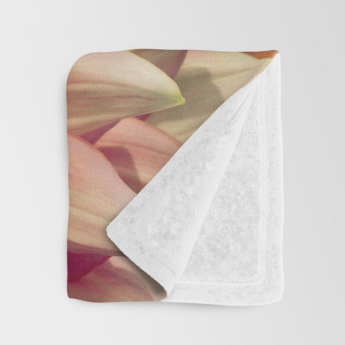 Joyful Noise - Modern Botanical Photograph Throw Blanket Gallery Image 3