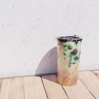 Joyful Noise - Modern Botanical Photograph Travel Mug Gallery Image 4