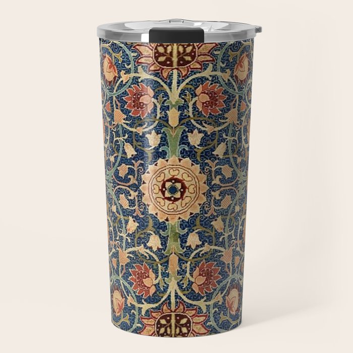 William Morris Holland Park Vintage Pattern Travel Mug Gallery Image 1