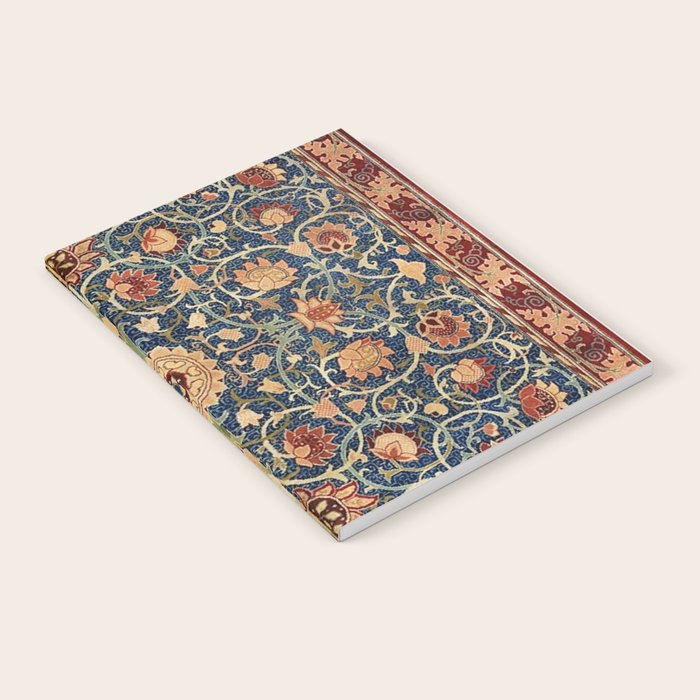 William Morris Holland Park Vintage Pattern Notebook Gallery Image 1