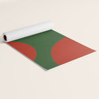 abstract retro vivid fall 2 Yoga Mat Gallery Image 2