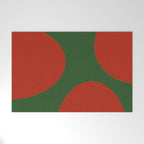 abstract retro vivid fall 2 Welcome Mat Gallery Image 1