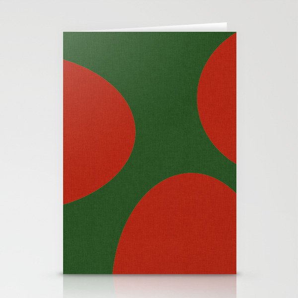 abstract retro vivid fall 2 Stationery Card Gallery Image 1