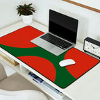 abstract retro vivid fall 2 Desk Mat Gallery Image 2
