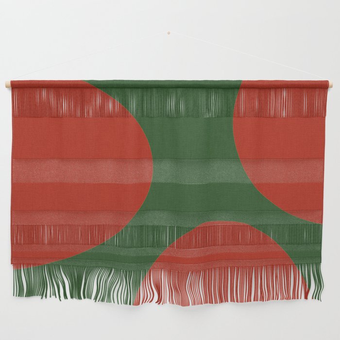 abstract retro vivid fall 2 Wall Hanging Gallery Image 1