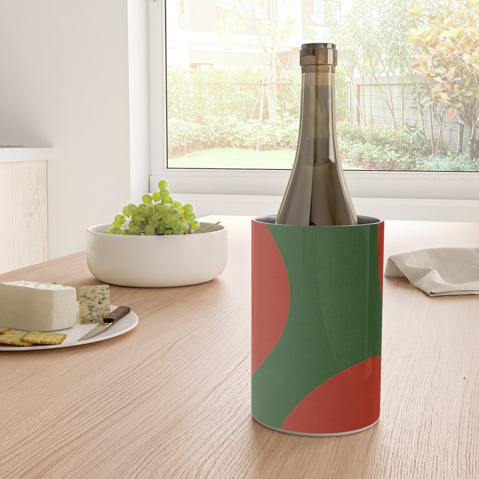 abstract retro vivid fall 2 Wine Chiller Gallery Image 4