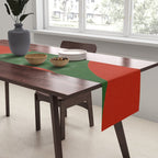 abstract retro vivid fall 2 Table Runner Gallery Image 2